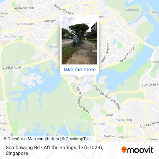 Sembawang Rd - Aft the Springside (57029) map