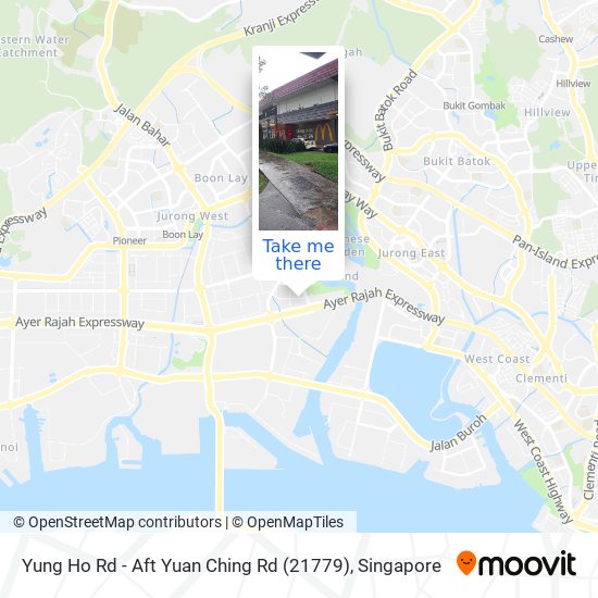 Yung Ho Rd - Aft Yuan Ching Rd (21779) map