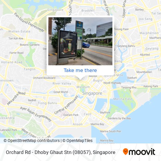 Orchard Rd - Dhoby Ghaut Stn (08057) map