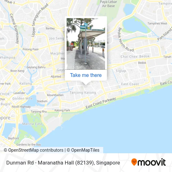 Dunman Rd - Maranatha Hall (82139)地图