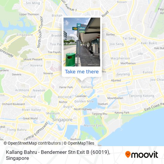 Kallang Bahru - Bendemeer Stn Exit B (60019)地图