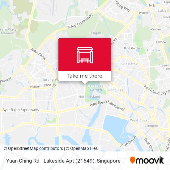 Yuan Ching Rd - Lakeside Apt (21649) map