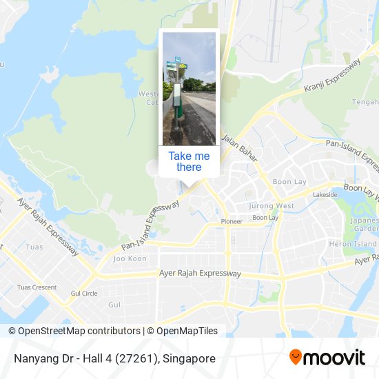 Nanyang Dr - Hall 4 (27261) map