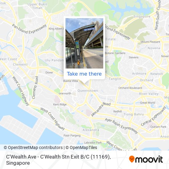 C'Wealth Ave - C'Wealth Stn Exit B / C (11169) map
