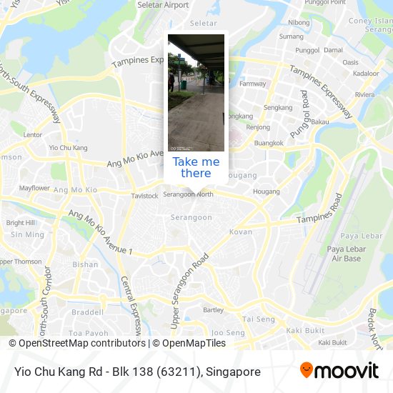 Yio Chu Kang Rd - Blk 138 (63211) map