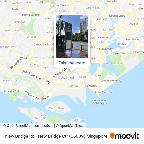 New Bridge Rd - New Bridge Ctr (05039) map