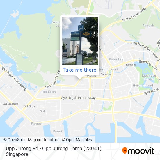 Upp Jurong Rd - Opp Jurong Camp (23041) map
