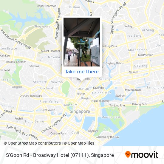 S'Goon Rd - Broadway Hotel (07111) map