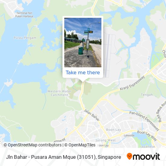 Jln Bahar - Pusara Aman Mque (31051) map
