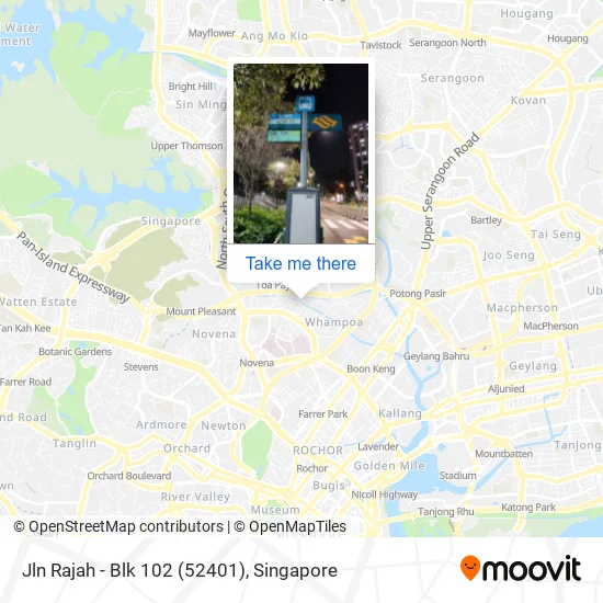 Jln Rajah - Blk 102 (52401) map