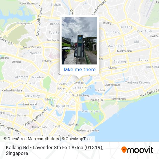 Kallang Rd - Lavender Stn Exit A / Ica (01319)地图