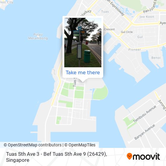 Tuas Sth Ave 3 - Bef Tuas Sth Ave 9 (26429) map