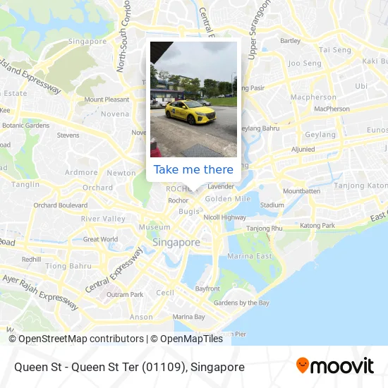 Queen St - Queen St Ter (01109)地图