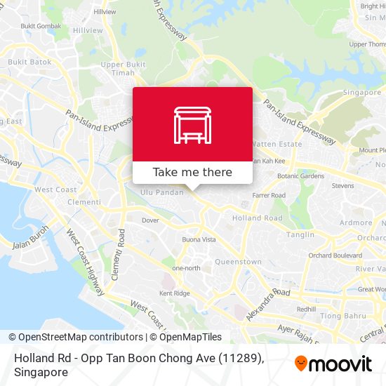 Holland Rd - Opp Tan Boon Chong Ave (11289) map