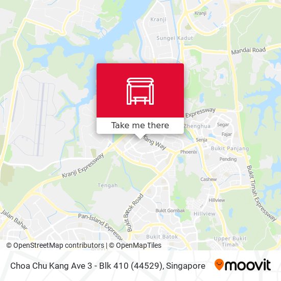 Choa Chu Kang Ave 3 - Blk 410 (44529)地图