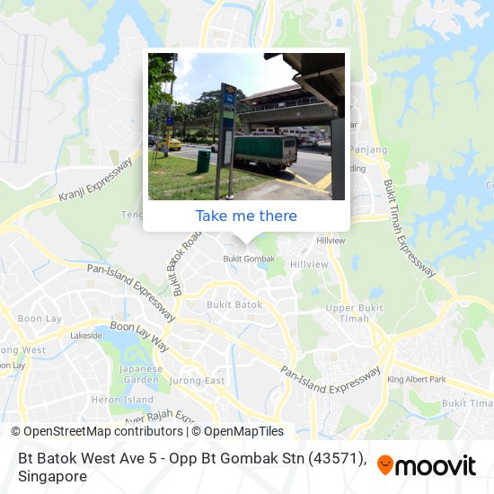 Bt Batok West Ave 5 - Opp Bt Gombak Stn (43571) map