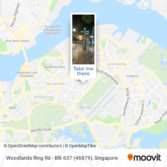 Woodlands Ring Rd - Blk 637 (46879)地图