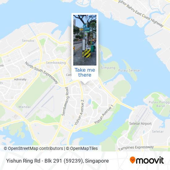 Yishun Ring Rd - Blk 291 (59239) map