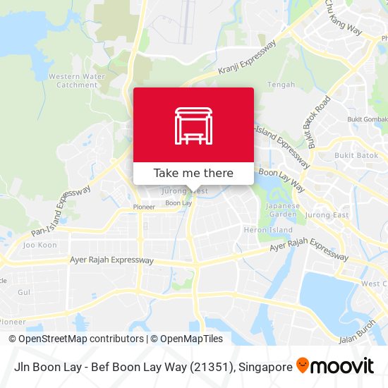 Jln Boon Lay - Bef Boon Lay Way (21351)地图