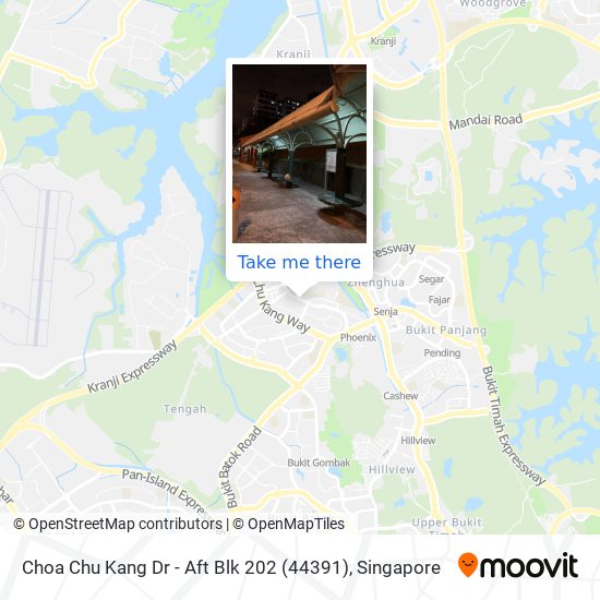 Choa Chu Kang Dr - Aft Blk 202 (44391) map