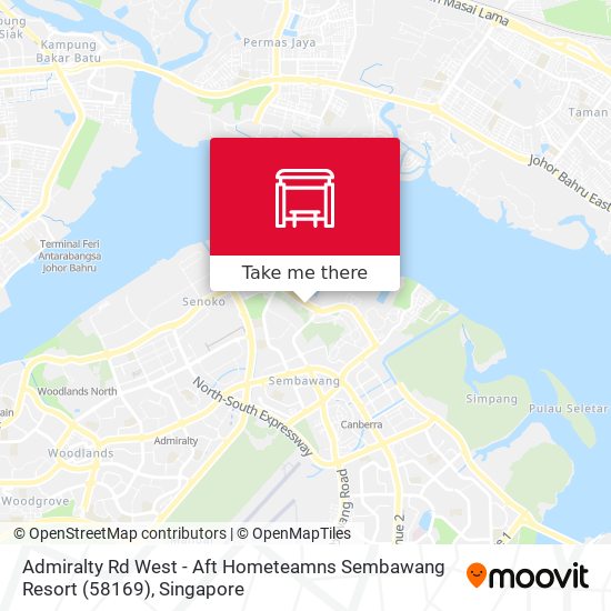 Admiralty Rd West - Aft Hometeamns Sembawang Resort (58169) map