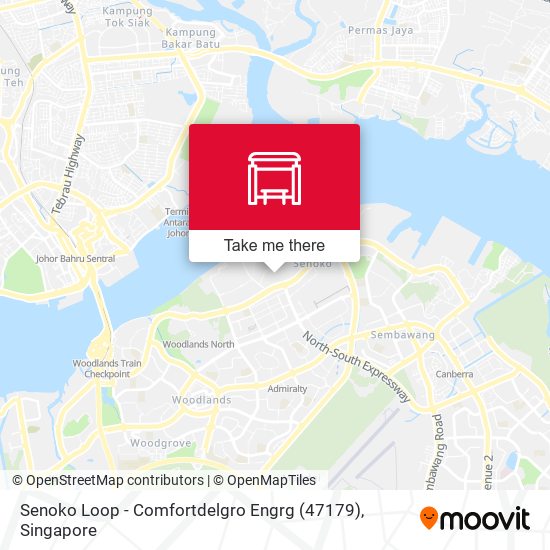 Senoko Loop - Comfortdelgro Engrg (47179) map