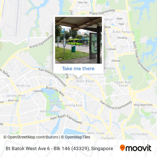 Bt Batok West Ave 6 - Blk 146 (43329) map