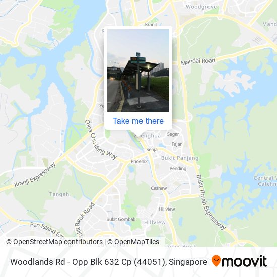 Woodlands Rd - Opp Blk 632 Cp (44051) map