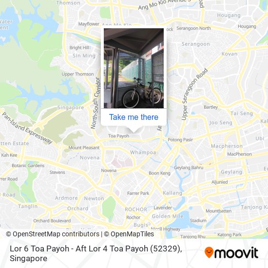 Lor 6 Toa Payoh - Aft Lor 4 Toa Payoh (52329) map