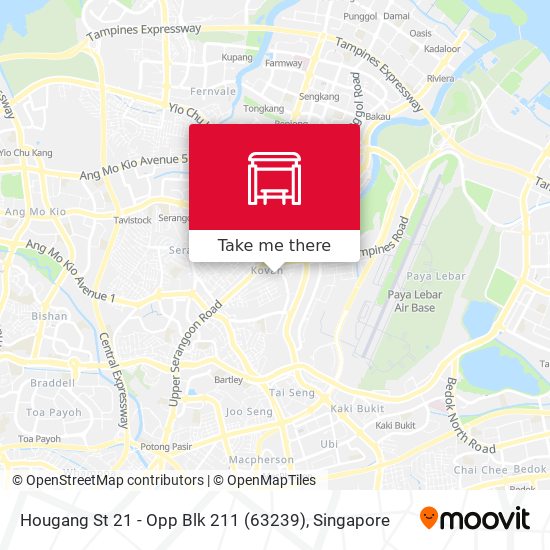Hougang St 21 - Opp Blk 211 (63239)地图