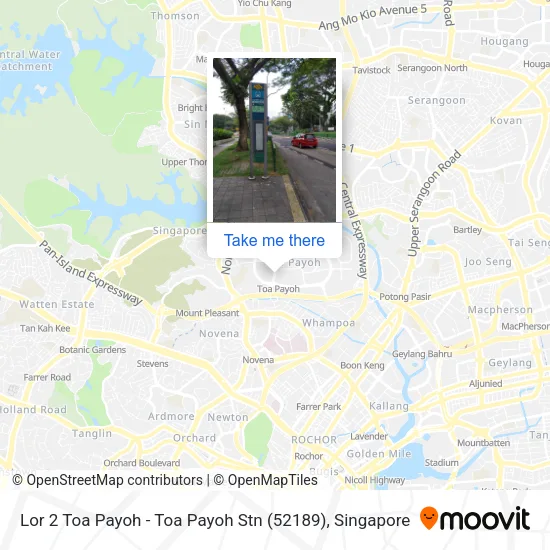Lor 2 Toa Payoh - Toa Payoh Stn (52189)地图