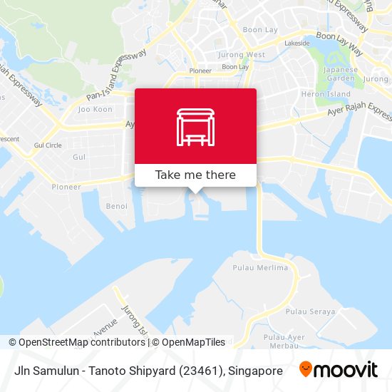 Jln Samulun - Tanoto Shipyard (23461) map
