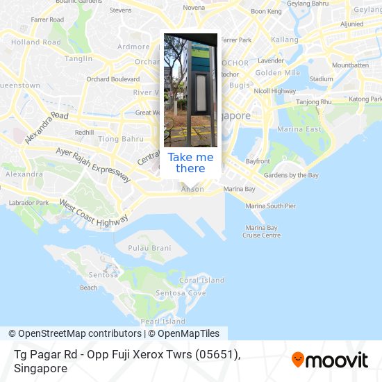 Tg Pagar Rd - Opp Fuji Xerox Twrs (05651)地图