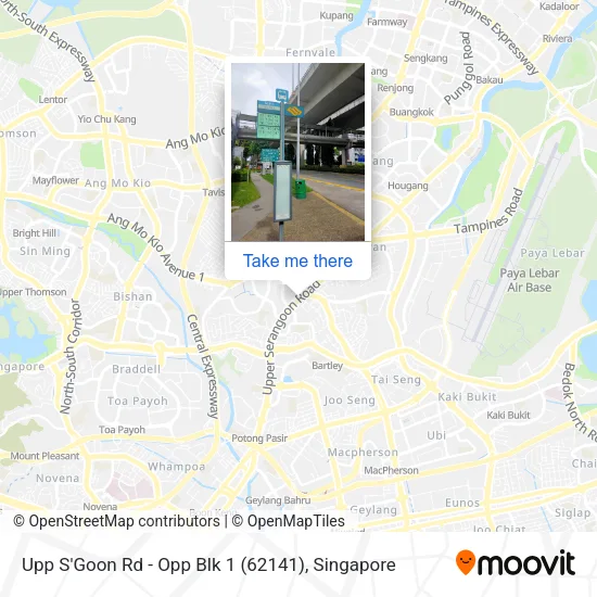 Upp S'Goon Rd - Opp Blk 1 (62141)地图