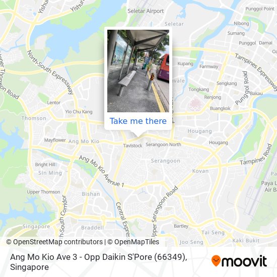 Ang Mo Kio Ave 3 - Opp Daikin S'Pore (66349)地图
