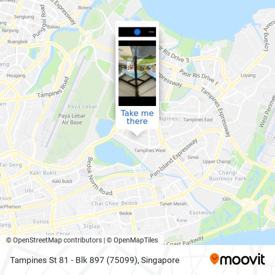 Tampines St 81 - Blk 897 (75099) map