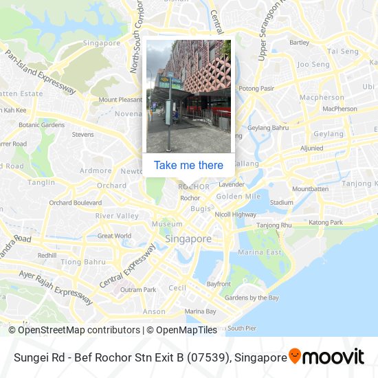 Sungei Rd - Bef Rochor Stn Exit B (07539) map