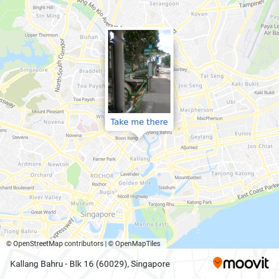 Kallang Bahru - Blk 16 (60029) map