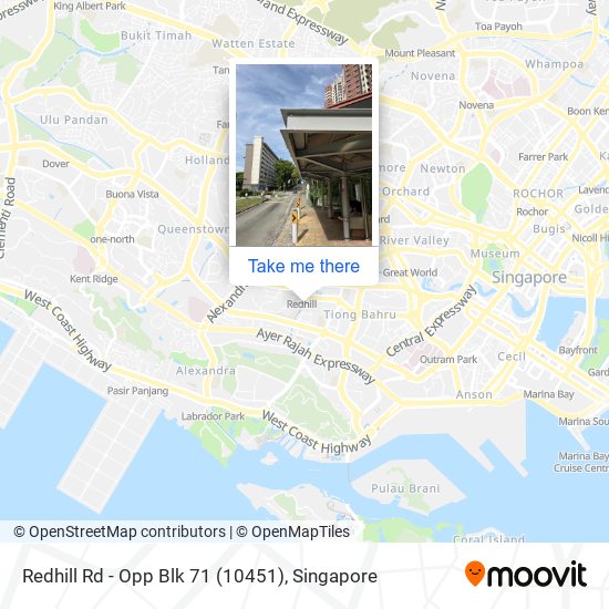 Redhill Rd - Opp Blk 71 (10451) map