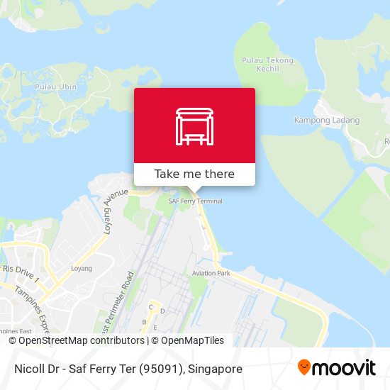 Nicoll Dr - Saf Ferry Ter (95091) map