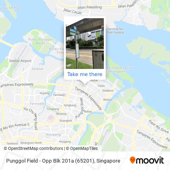 Punggol Field - Opp Blk 201a (65201) map