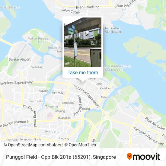 Punggol Field - Opp Blk 201a (65201)地图