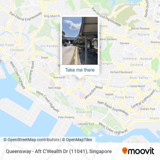 Queensway - Aft C'Wealth Dr (11041)地图