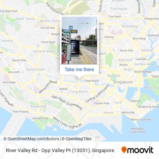 River Valley Rd - Opp Valley Pt (13051)地图