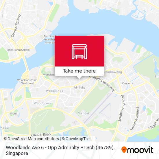 Woodlands Ave 6 - Opp Admiralty Pr Sch (46789) map