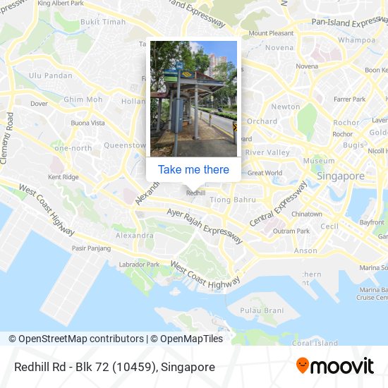Redhill Rd - Blk 72 (10459) map
