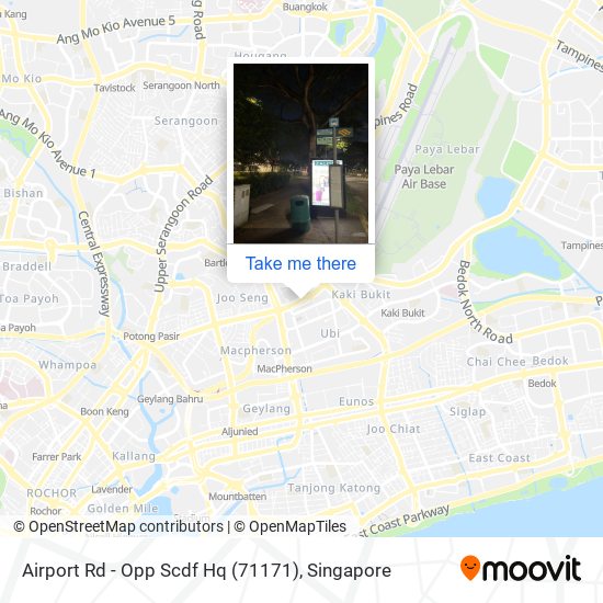 Airport Rd - Opp Scdf Hq (71171) map