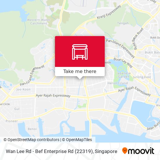 Wan Lee Rd - Bef Enterprise Rd (22319) map