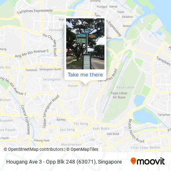 Hougang Ave 3 - Opp Blk 248 (63071)地图