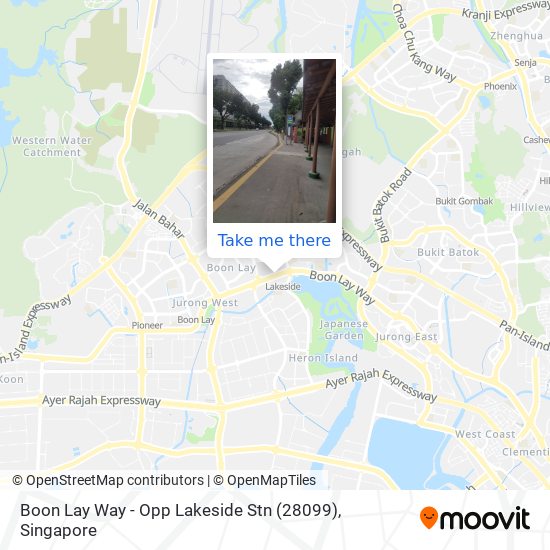 Boon Lay Way - Opp Lakeside Stn (28099) map